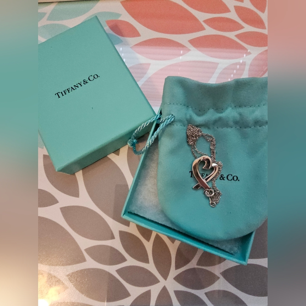 Tiffany & Co Large Loving Heart Necklace FULL INCLUSION